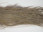 12164 Hebert Dry Fly Hackle Pro Grade Rooster Saddle Medium Grey Dun Ties Size 14-18