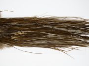 12187 Hebert Dry Fly Hackle Pro Grade Rooster Saddle Dark Brown Dun Ties Size 12-18