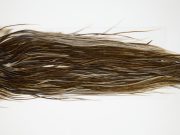 12193 Hebert Dry Fly Hackle Pro Grade Rooster Saddle Dark Brown Dun Ties Size 14-18