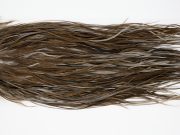 12199 Hebert Dry Fly Hackle Pro Grade Rooster Saddle Dark Brown Dun Ties Size 12-18