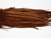 12205 Hebert Dry Fly Hackle Bronze Grade Rooster Saddle Coachman Brown Ties Size 12-14