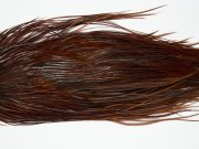 12206 Hebert Dry Fly Hackle Bronze Grade Rooster Saddle Coachman Brown Ties Size 12-16