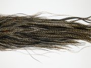 12228 Hebert Dry Fly Hackle Bronze Grade Rooster Saddle Grizzly Variant Ties Size 12-16