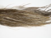 12255 Hebert Dry Fly Hackle Bronze Grade Rooster Saddle Dark Grey Dun Ties Size 12-18