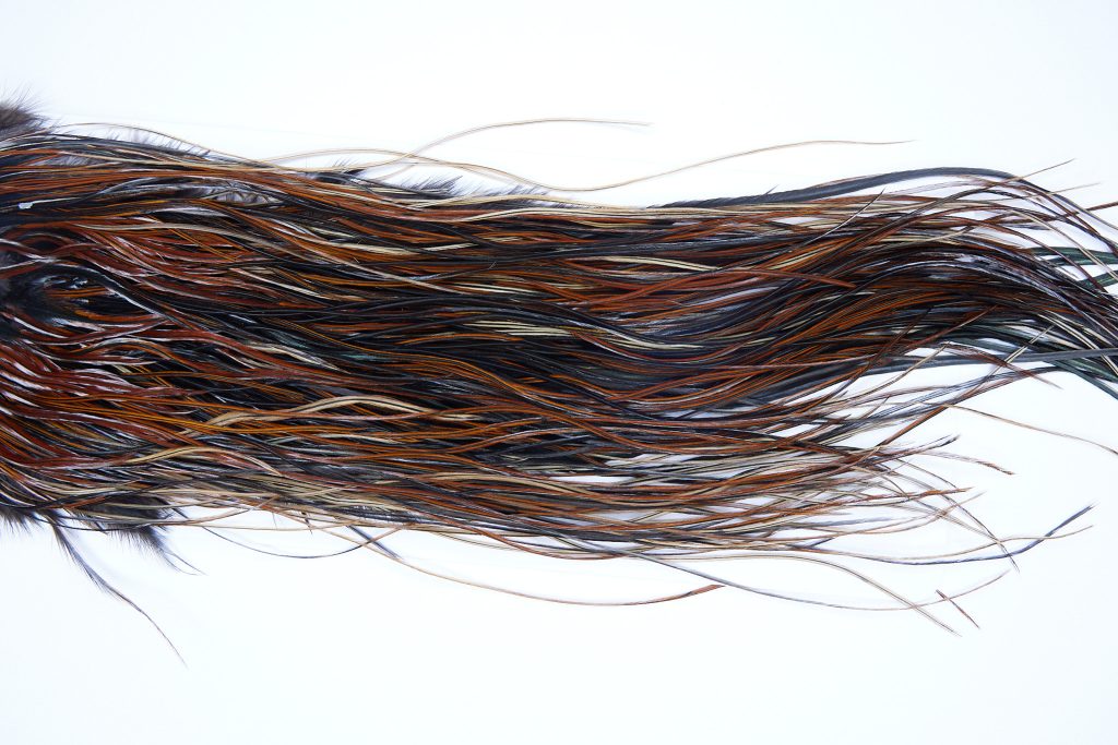 2326 Yellowstone Dry Fly Hackle Grade 3 Rooster Saddle Furnace Ties Size 16-18